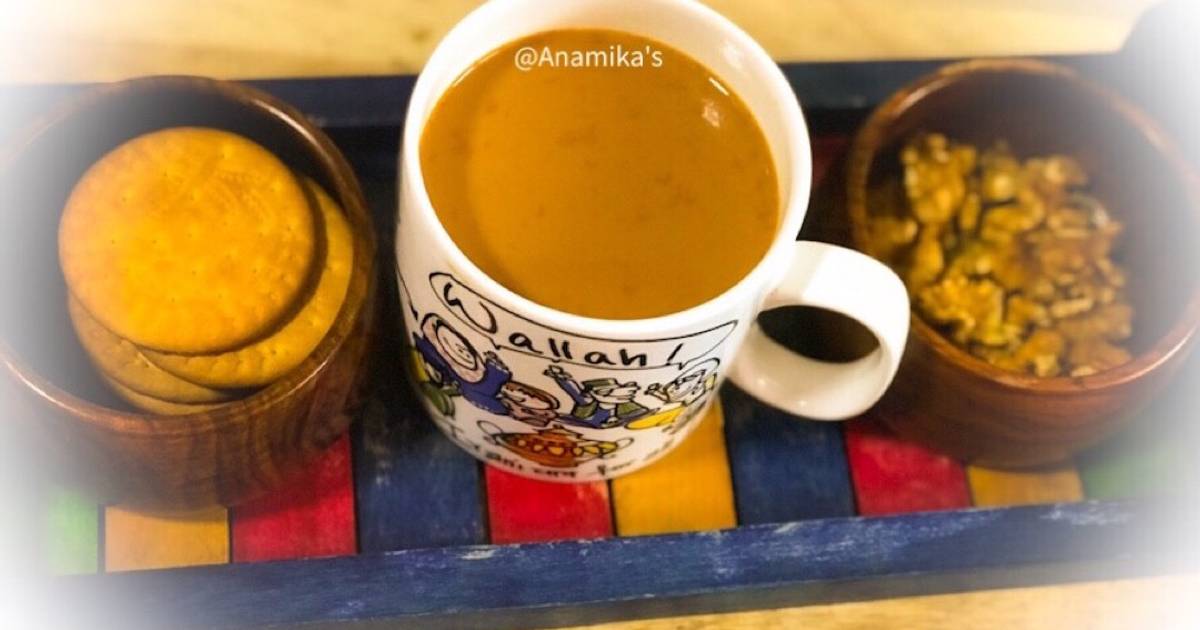 Saffron Tea 🫖 Filli Tea or Zafrani Chai ☕️ Recipe by Anamika Banerjee