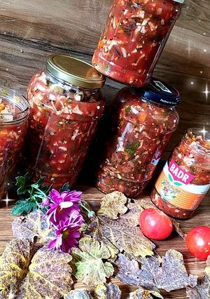عکسی از دستور ترشی گوجه