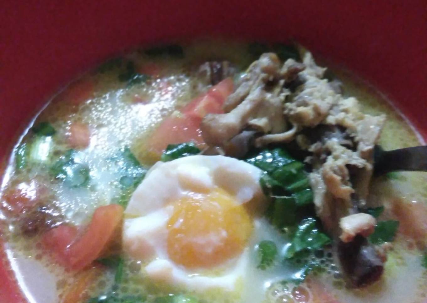 Resep Soto ayam betawi ala mom kasya Anti Gagal