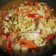 Tumis Telur Orak Arik Sawi Putih Wortel Saos Tiram