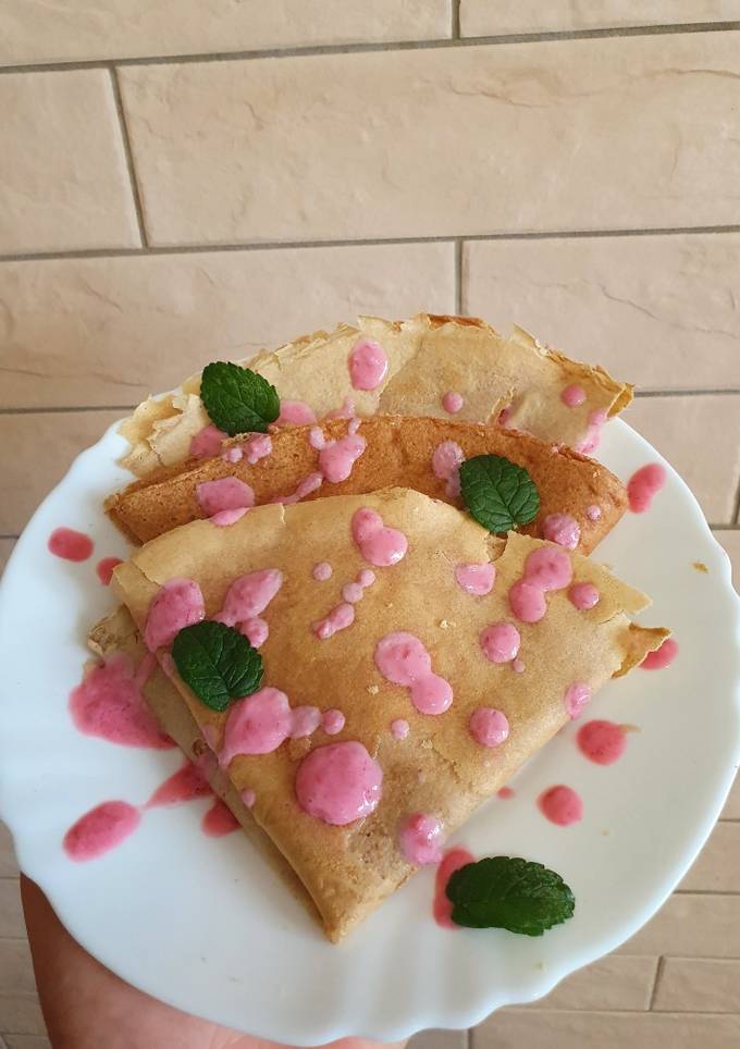 ПП млинці з ягідним соусом