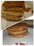 Aloo and chicken burger without bun