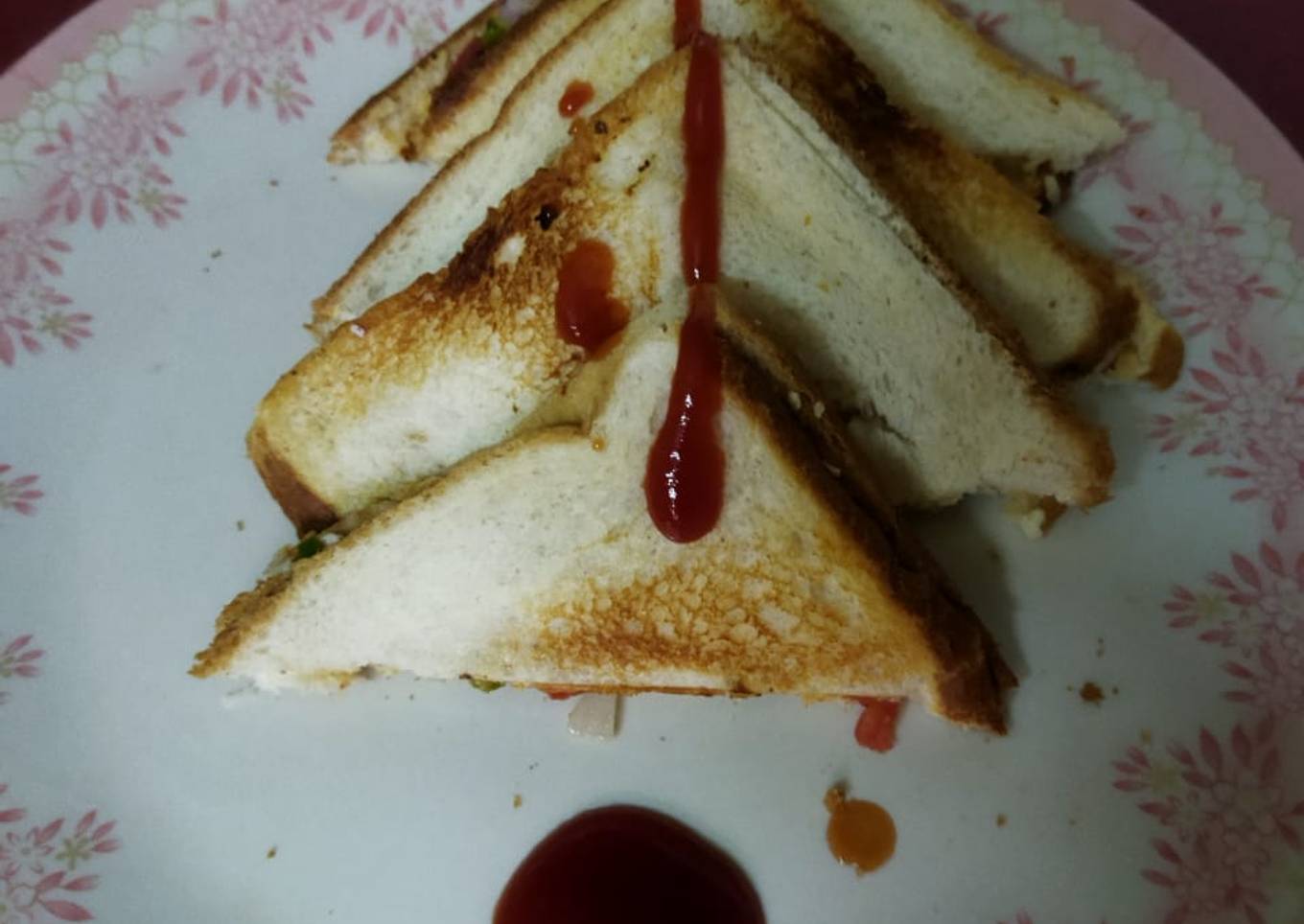 Veg cheese sandwich