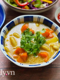 Hình của món Cà Ri Nấm.