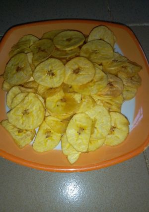 A picture of Plantain chips.