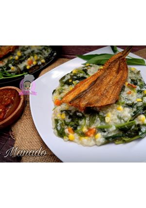 Foto resep Bubur manado sambal jahe