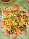 Mie Goreng Bunga Sawi