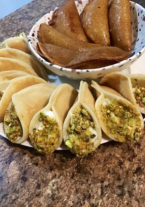 صورة لوصفة قطايف عصافيري