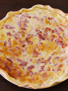 Una foto de Quiche lorraine ligera