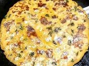 A picture of corn paratha