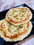 Pizzas de yuca