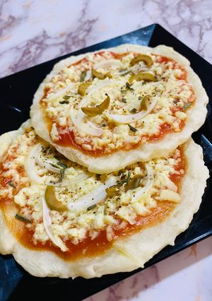 Una foto de Pizzas de yuca