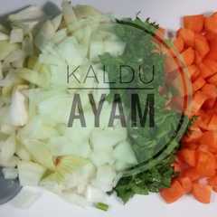 รูปของ Kaldu ayam (mirepoix)