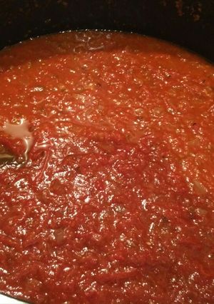 Una foto de Salsa de tomate