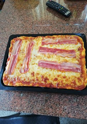 Una foto de Pizza de domingo