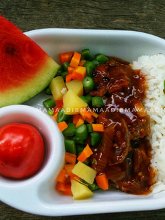 Foto resep Steak daging giling (mpasi 11+)
