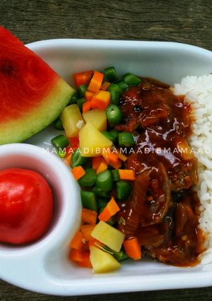Foto resep Steak daging giling (mpasi 11+)