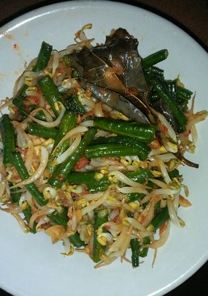 Foto resep Oseng Toge dan Kacang Panjang