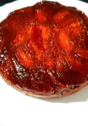 A picture of Pear Upside-Down Cake.