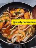 Udang Saus Mentega Asam Manis