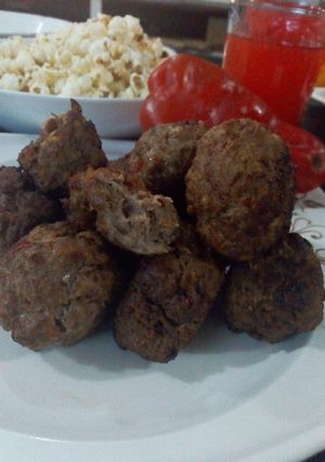 A picture of Meat Balls.