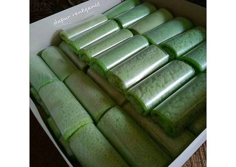 Cara termudah untuk Musim Gugur saat makan malamDadar gulung (unti kelapa)