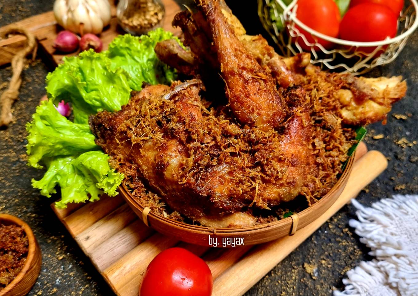 Ayam goreng laos ala padang