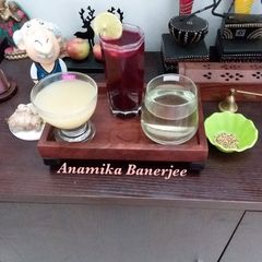 A picture of 3 Different Varieties of the Detox Drinks.