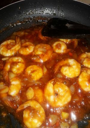 Foto resep Udang asam manis simpel hanya 10 menit