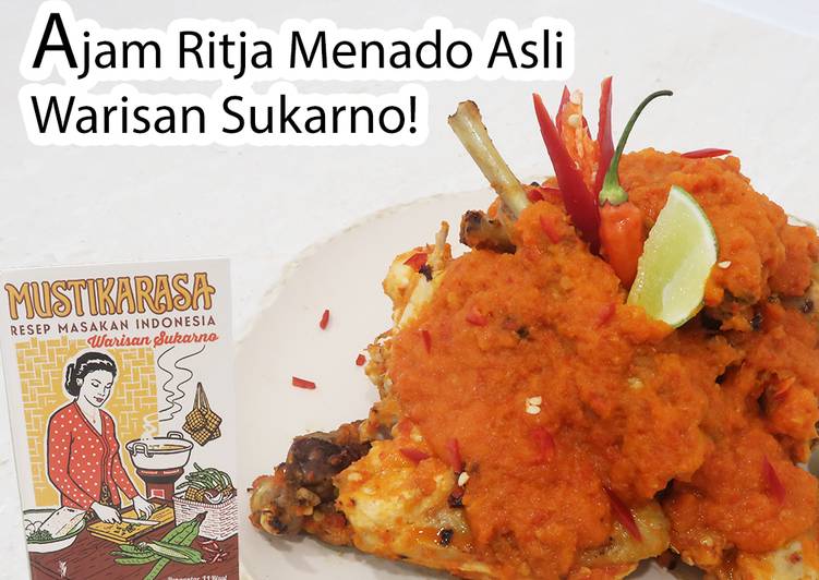 Resep Ayam Rica Rica (Manado) Resep Asli warisan Sukarno, Enak Banget