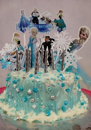 Foto resep Cake Decoration Elsa
