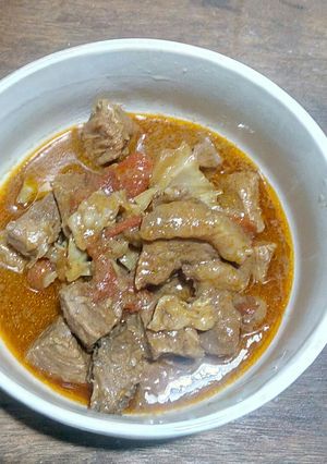 Foto resep Tongseng sapi tanpa santan