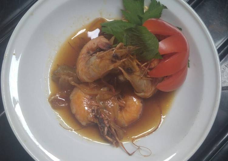 BIKIN NAGIH! Cara Membuat Udang Asam Manis ala emak Salsa