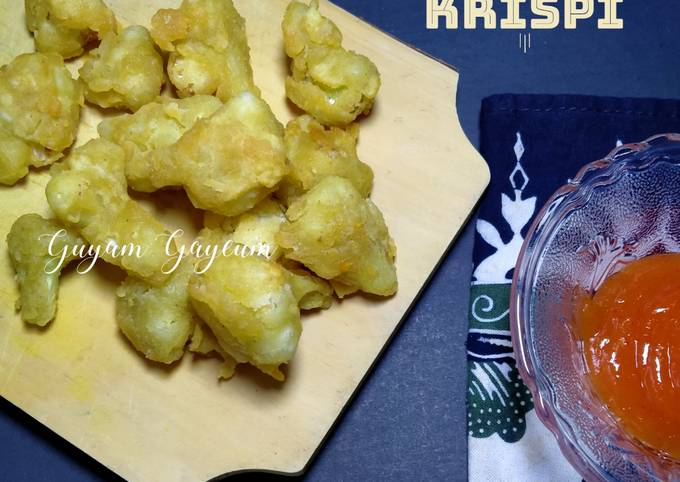 Resep Kembang Kol Krispi Crispy Oleh Guyam Gayeum Cookpad