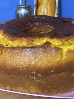 Una foto de Budín de mandarina en licuadora