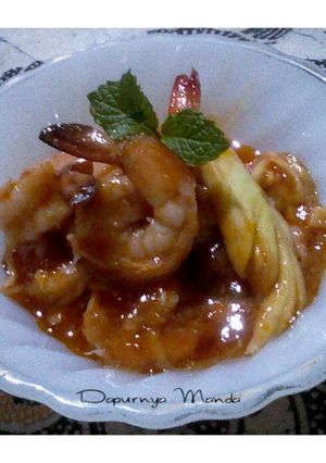 Foto resep Udang saos cacah mangga