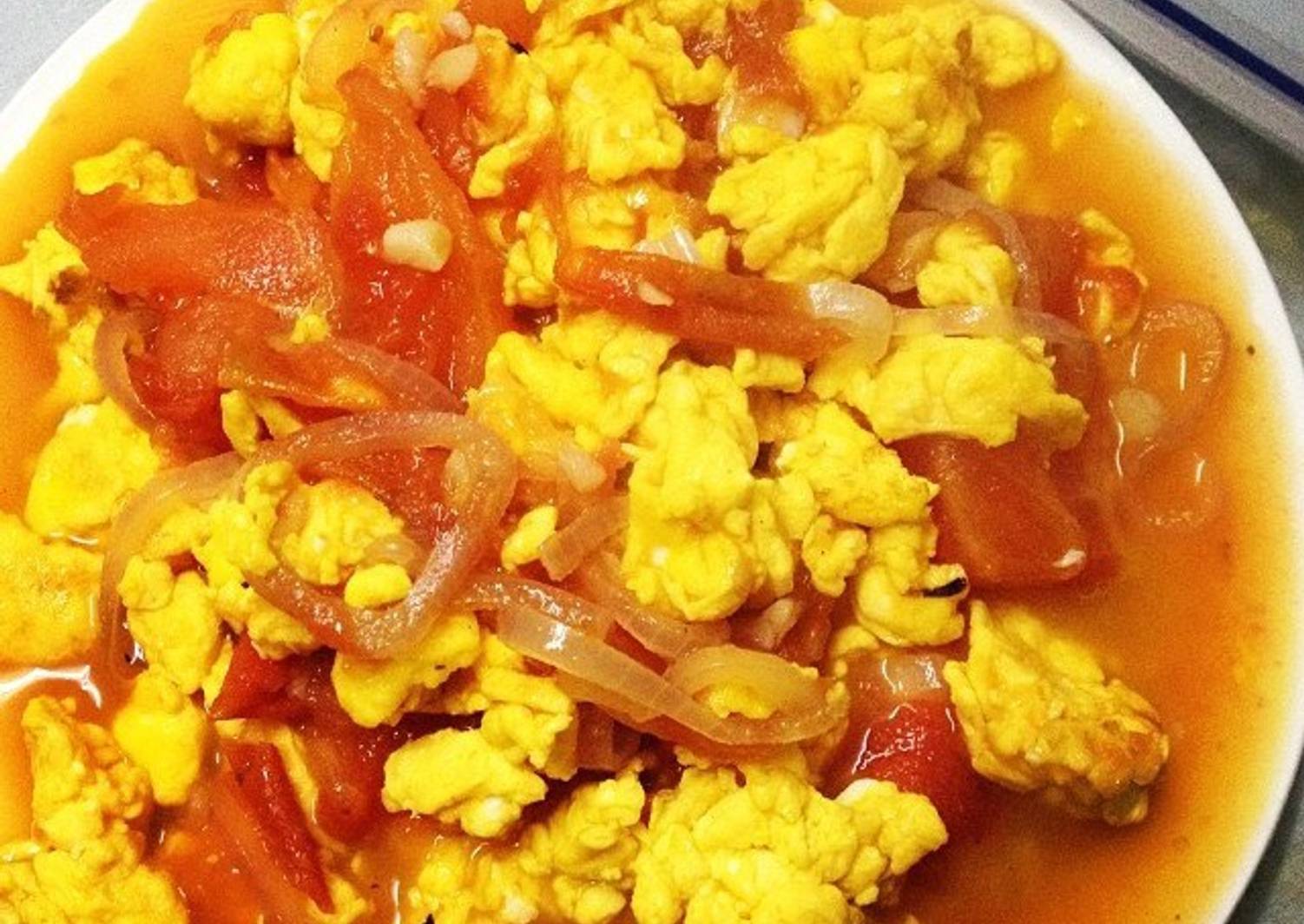 Resep Telur Tumis Tomat Oleh Wenny Kho Cookpad