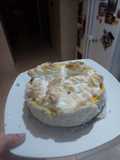 Pie de limón keto