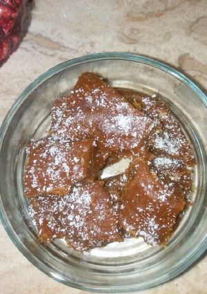 عکسی از دستور حلوای شیره انگور