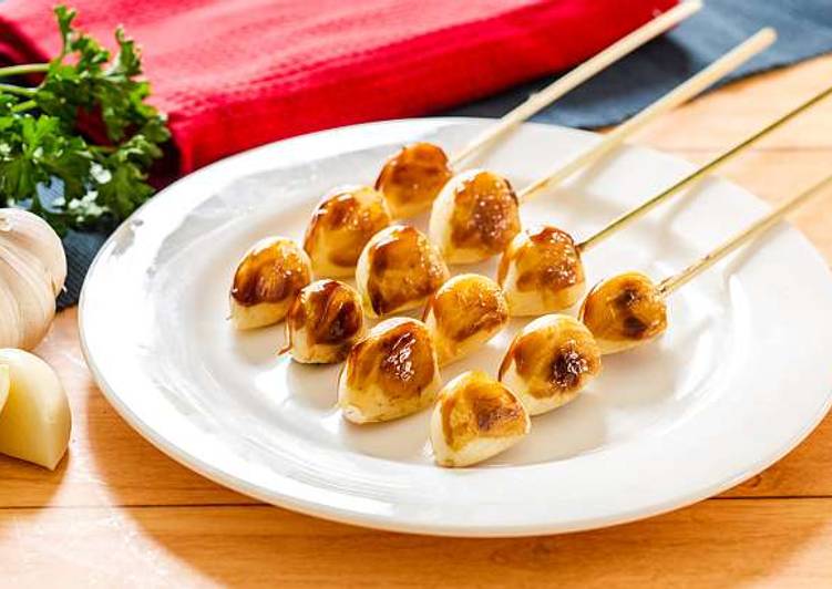 Resep Sate Bawang Putih Anti Gagal