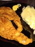 Escalopes o marineras de pollo con puré😋