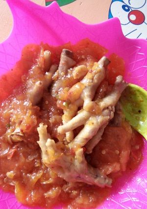 Foto resep Seblak ceker dan kerupuk