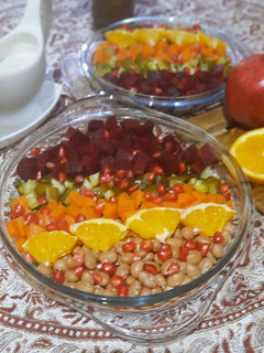 عکسی از دستور سالاد زمستانی