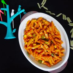A picture of Red Sauce Pasta.