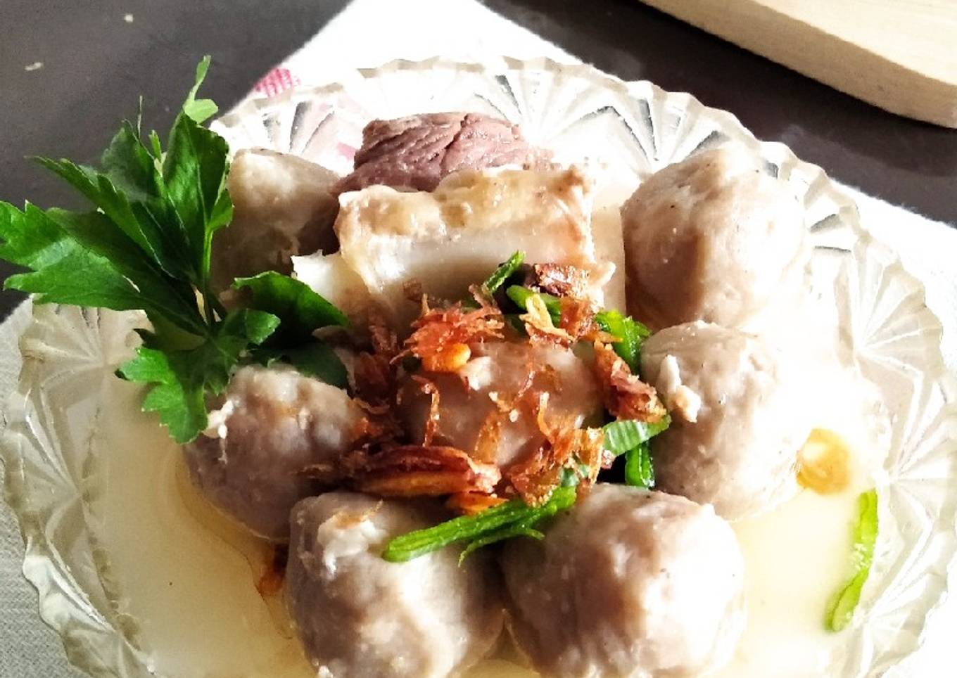 Menu Hemat Energi : Bakso Kuah