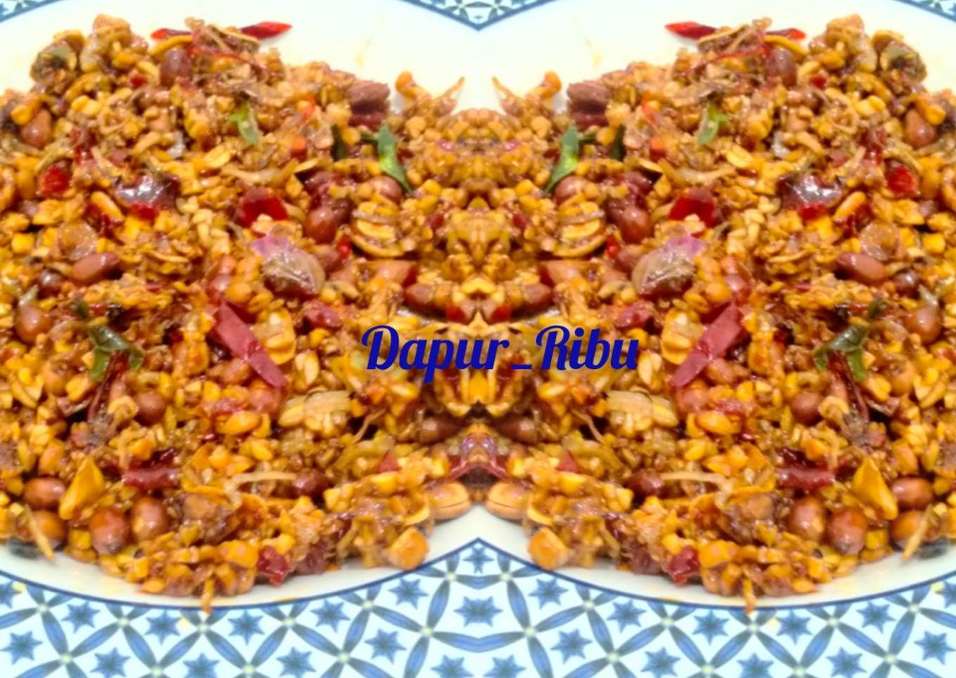 Kering Tempe dan Kacang