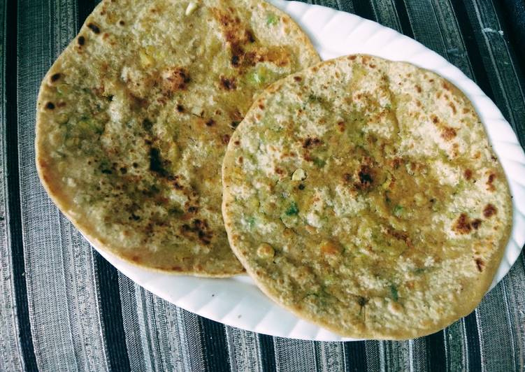 Recipe of Speedy Masala Coriander paneer carrot paratha