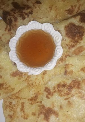 صورة لوصفة مسمن ديال المقلاة