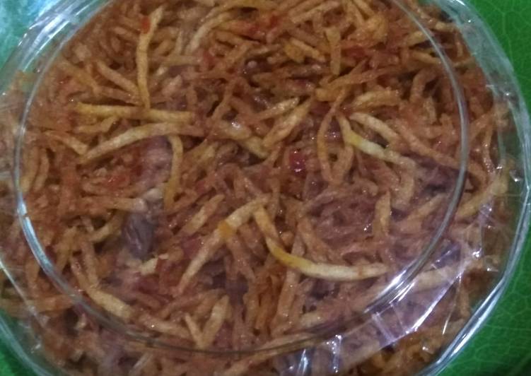 Bahan-bahan Kentang Mustofa Sederhana Untuk Jualan