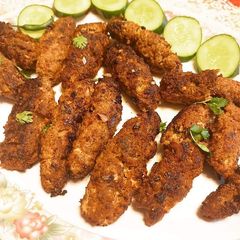 A picture of Seekh kabab.